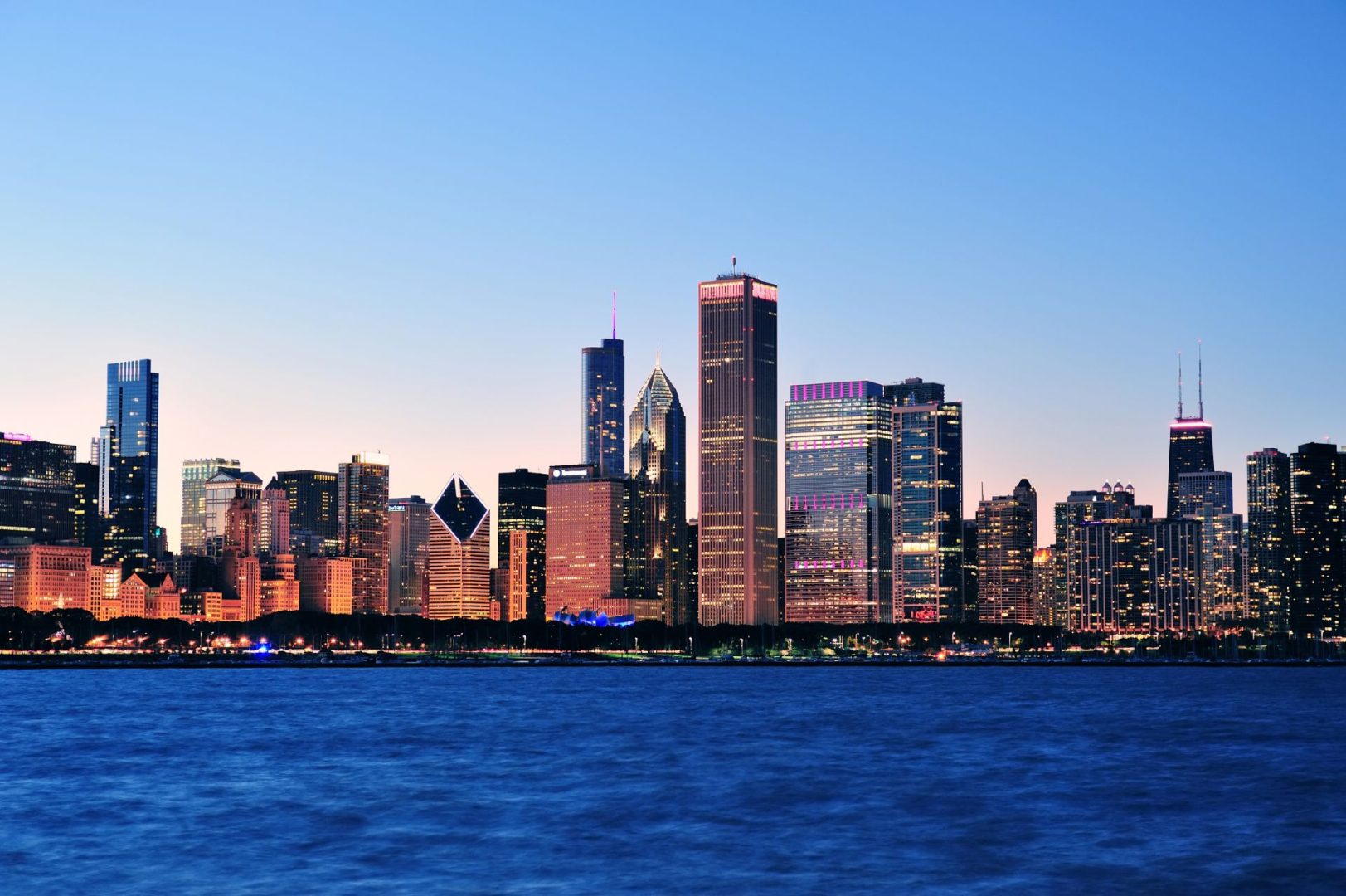 image of US skyline