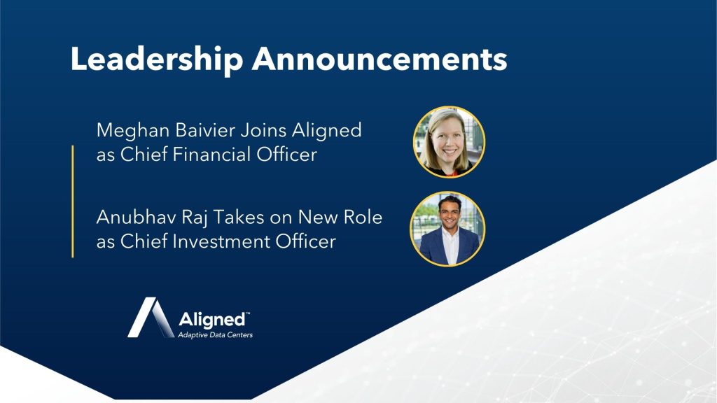 Aligned Data Centers nombra a Meghan Baivier Directora Financiera