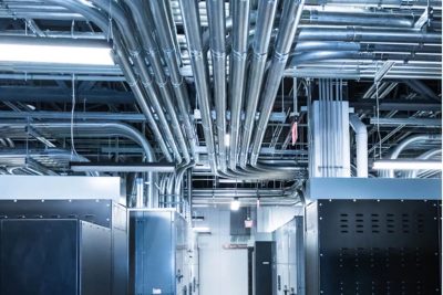 Cooling pipes image Aligned Data Centers