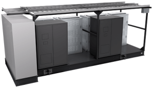 power distribution skid - Aligned Data Centers Render