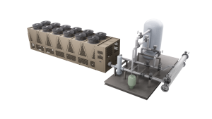 Heat Rejection Module Aligned Data Centers