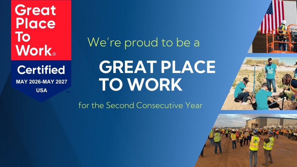Aligned Data Centers Earns Great Place To Work Certification™ for Second Consecutive Year